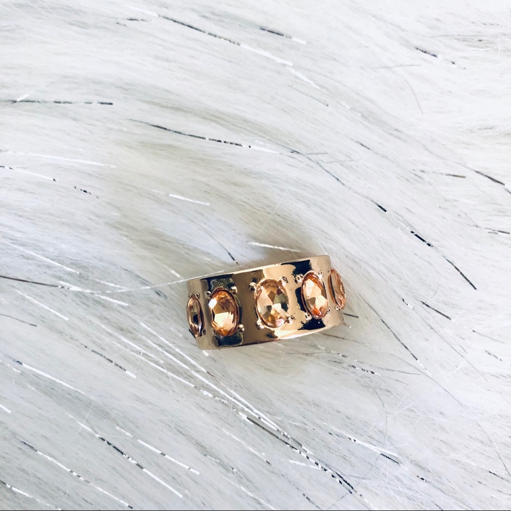 EXPRESS GOLD RINGS.SIZE 7 - Picture 3 of 4